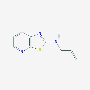 molecular formula C9H9N3S B183593 N-(prop-2-en-1-yl)[1,3]thiazolo[5,4-b]pyridin-2-amine CAS No. 62638-71-5