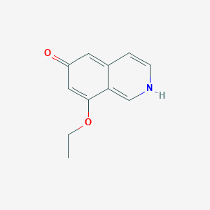 molecular formula C11H11NO2 B183595 8-Ethoxy-6(2H)-isoquinolinone CAS No. 162615-16-9