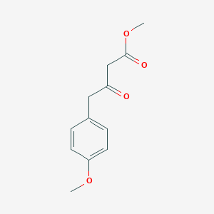 molecular formula C12H14O4 B183607 Methyl 4-(4-methoxyphenyl)-3-oxobutanoate CAS No. 100117-84-8