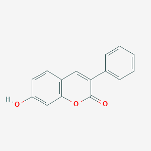 molecular formula C15H10O3 B183609 7-hydroxy-3-phenyl-2H-chromen-2-one CAS No. 6468-96-8