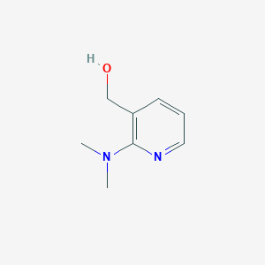 molecular formula C8H12N2O B183624 (2-(Dimethylamino)pyridin-3-yl)methanol CAS No. 104524-65-4