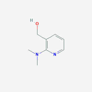 molecular formula C8H12N2O B183624 (2-(二甲基氨基)吡啶-3-基)甲醇 CAS No. 104524-65-4