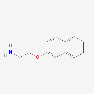 molecular formula C12H13NO B183635 2-(2-萘氧基)乙胺 CAS No. 23314-24-1
