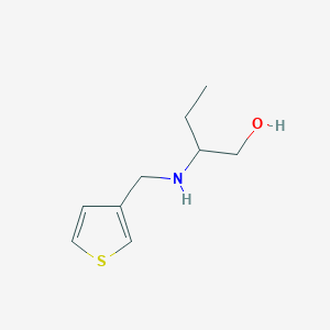 molecular formula C9H15NOS B183642 2-[(3-噻吩基甲基)氨基]-1-丁醇 CAS No. 892592-63-1