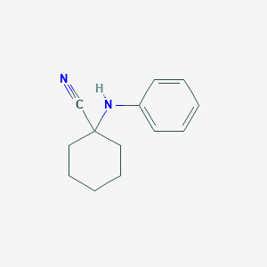 molecular formula C13H16N2 B183713 1-苯胺基环己烷甲腈 CAS No. 64269-06-3