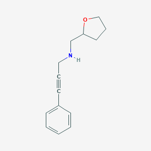 B183789 (3-Phenyl-2-propyn-1-YL)(tetrahydro-2-furanylmethyl)amine CAS No. 893578-86-4
