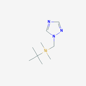 B018382 Tert-butyl-dimethyl-(1,2,4-triazol-1-ylmethyl)silane CAS No. 101804-05-1