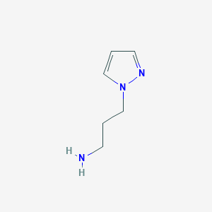 molecular formula C6H11N3 B183904 3-(1H-吡唑-1-基)丙-1-胺 CAS No. 75653-86-0
