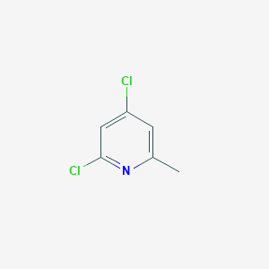 molecular formula C6H5Cl2N B183930 2,4-Dichloro-6-methylpyridine CAS No. 42779-56-6