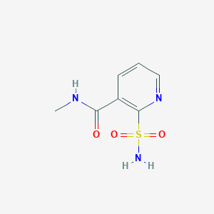 molecular formula C7H9N3O3S B183933 N-Methyl-2-sulfamoylpyridine-3-carboxamide CAS No. 112006-55-0