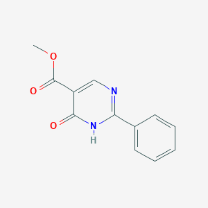 molecular formula C12H10N2O3 B183939 Methyl 4-hydroxy-2-phenylpyrimidine-5-carboxylate CAS No. 887582-22-1