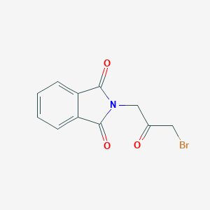 molecular formula C11H8BrNO3 B183943 2-(3-Bromo-2-oxopropyl)isoindoline-1,3-dione CAS No. 6284-26-0