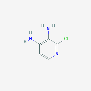 molecular formula C5H6ClN3 B183972 2-氯吡啶-3,4-二胺 CAS No. 39217-08-8