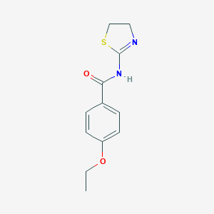 molecular formula C12H14N2O2S B183974 N-(4,5-dihydro-1,3-thiazol-2-yl)-4-ethoxybenzamide CAS No. 333348-73-5