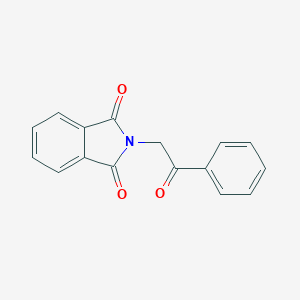 molecular formula C16H11NO3 B183975 2-(2-oxo-2-phenylethyl)-1H-isoindole-1,3(2H)-dione CAS No. 1032-67-3