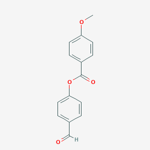 molecular formula C15H12O4 B183993 4-Formylphenyl 4-methoxybenzoate CAS No. 56800-26-1