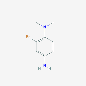 molecular formula C8H11BrN2 B184018 3-Bromo-4-(dimethylamino)aniline CAS No. 860444-64-0