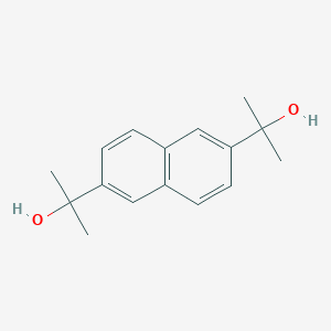 molecular formula C16H20O2 B184025 2,6-Bis(2-hydroxy-2-propyl)naphthalene CAS No. 24157-82-2