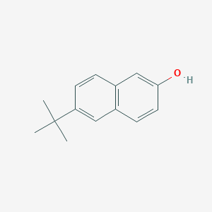 molecular formula C14H16O B184026 6-(Tert-butyl)naphthalen-2-ol CAS No. 1081-32-9