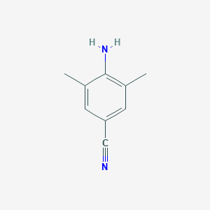 molecular formula C9H10N2 B184031 4-Amino-3,5-dimethylbenzonitrile CAS No. 74896-24-5