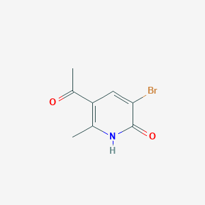 5-Acetyl-3-bromo-6-methylpyridin-2(1H)-one