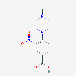 4-(4-Methylpiperazin-1-yl)-3-nitrobenzoic acid