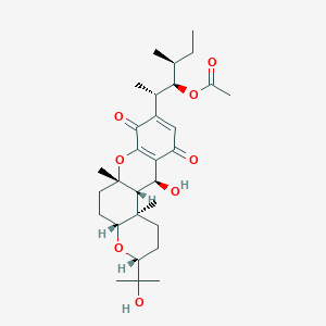 molecular formula C30H44O8 B184048 epi-Cochlioquinone A CAS No. 147384-57-4