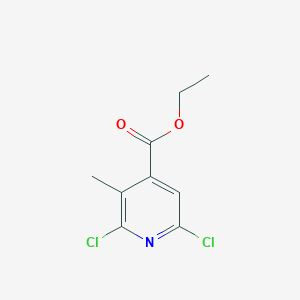 molecular formula C9H9Cl2NO2 B184054 Ethyl 2,6-dichloro-3-methylisonicotinate CAS No. 137520-99-1