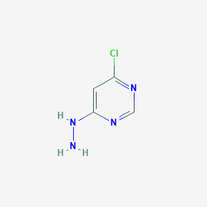 molecular formula C4H5ClN4 B184063 4-氯-6-肼基嘧啶 CAS No. 5767-35-1