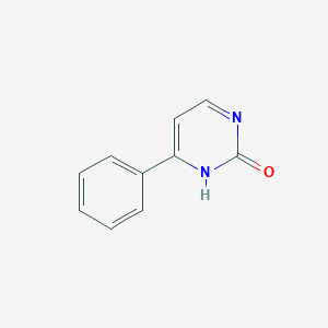 molecular formula C10H8N2O B184067 4-苯基嘧啶-2-醇 CAS No. 38675-31-9