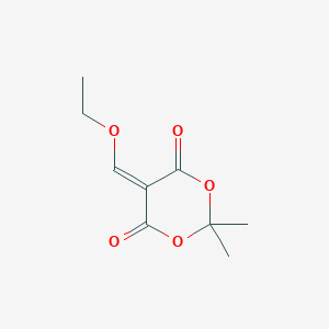 molecular formula C9H12O5 B184073 5-(乙氧基亚甲基)-2,2-二甲基-1,3-二氧六环-4,6-二酮 CAS No. 15568-86-2