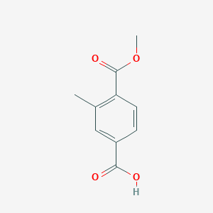 B184086 4-(Methoxycarbonyl)-3-methylbenzoic acid CAS No. 116934-87-3