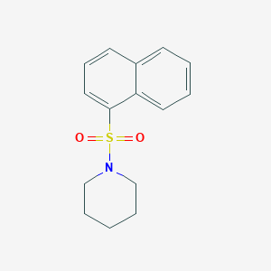 molecular formula C15H17NO2S B184096 1-(1-Naphthylsulfonyl)piperidine CAS No. 252985-50-5