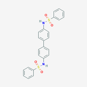 molecular formula C24H20N2O4S2 B184103 4',4'''-Bi[benzenesulfonanilide] CAS No. 52945-06-9
