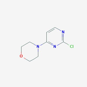 molecular formula C8H10ClN3O B184107 4-(2-Chloropyrimidin-4-yl)morpholine CAS No. 62968-37-0