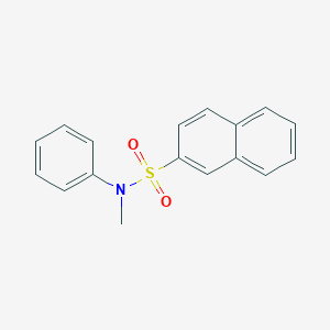 molecular formula C17H15NO2S B184108 n-Methyl-n-phenylnaphthalene-2-sulfonamide CAS No. 16358-37-5