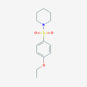 molecular formula C13H19NO3S B184111 1-(4-Ethoxyphenyl)sulfonylpiperidine CAS No. 32176-33-3