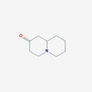molecular formula C9H15NO B184119 Hexahydro-1H-quinolizin-2(6H)-one CAS No. 13748-03-3