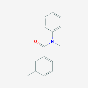 molecular formula C15H15NO B184122 n,3-Dimethyl-n-phenylbenzamide CAS No. 124740-34-7