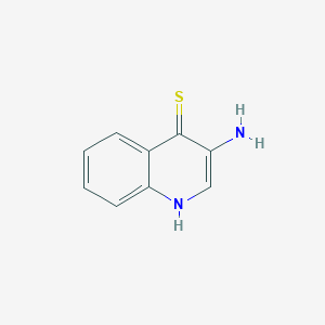 molecular formula C9H8N2S B184123 3-Aminoquinoline-4-thiol CAS No. 109543-48-8