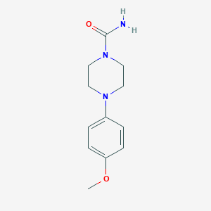 molecular formula C12H17N3O2 B184127 4-(4-Methoxyphenyl)piperazine-1-carboxamide CAS No. 89026-59-5