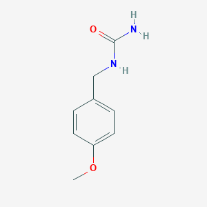 molecular formula C9H12N2O2 B184129 N-(4-甲氧基苄基)脲 CAS No. 54582-35-3