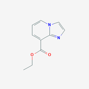 molecular formula C10H10N2O2 B184134 Ethyl imidazo[1,2-a]pyridine-8-carboxylate CAS No. 158020-74-7