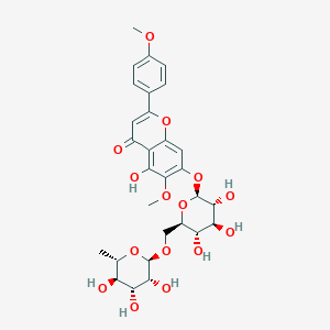 molecular formula C29H34O15 B018415 山奈酚 CAS No. 28978-02-1