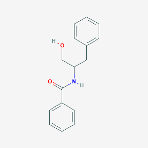 molecular formula C16H17NO2 B184156 N-Benzoyl-L-phenylalaninol CAS No. 4503-96-2