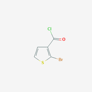 molecular formula C5H2BrClOS B184165 2-溴噻吩-3-甲酰氯 CAS No. 197370-13-1