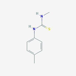 molecular formula C9H12N2S B184171 1-Methyl-3-(4-methylphenyl)thiourea CAS No. 2740-93-4