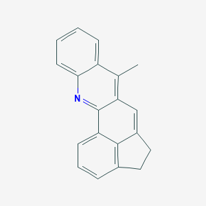 molecular formula C20H15N B184172 7-Methyl-4,5-dihydroindeno[1,7-bc]acridine CAS No. 38710-02-0