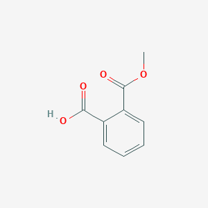 molecular formula C9H8O4 B184175 2-(甲氧羰基)苯甲酸 CAS No. 4376-18-5