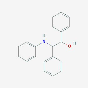 molecular formula C20H19NO B184181 2-Anilino-1,2-diphenylethanol CAS No. 82940-37-2